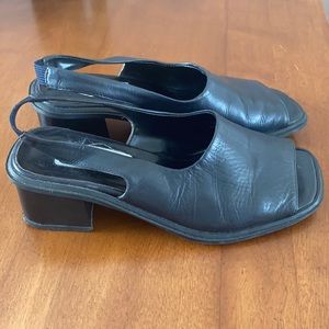 Vintage Womans chunky heels